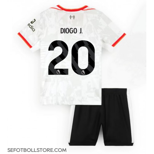 Liverpool Diogo Jota #20 Replika babykläder Tredjeställ Barn 2024-25 Kortärmad (+ korta byxor)